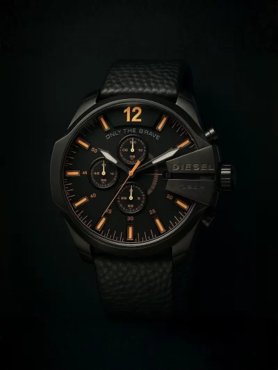 Diesel Black Chronograph