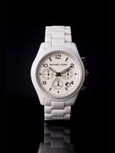 Michael Kors White Chronograph